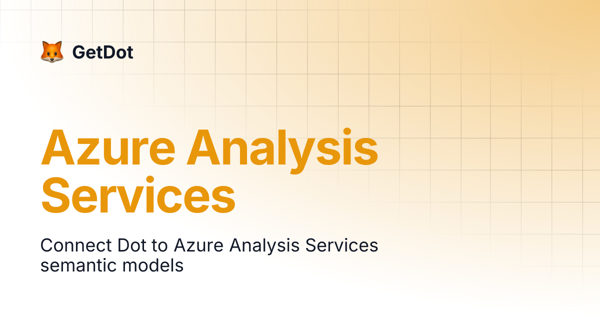 Azure Analysis Services | GetDot